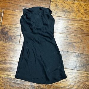 Lulus satin lace mini‎ dress
